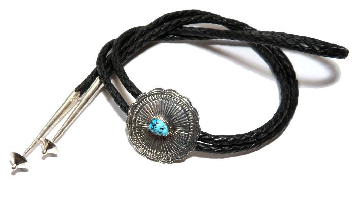ループタイアンティークインディアンジュエリー 陶器 Indian jewelry インディアンジュエリー / NAVAJO LOOP TIE ナヴァホ