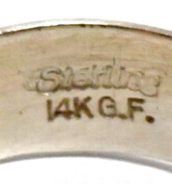 Juanita Keames Pino��@Navajo�@�R�R�y�� �����O 14KGF�S�[���h�t�B���h