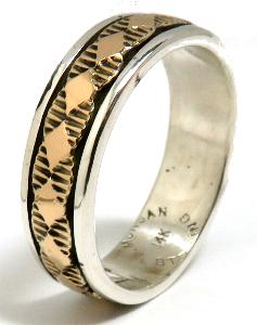 Navajo Ring Bruce Morganiu[X[Kj iozEO