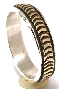 Navajo Ring Bruce Morgan�i�u���[�X���[�K���j�� �i�o�z�E�����O 14K