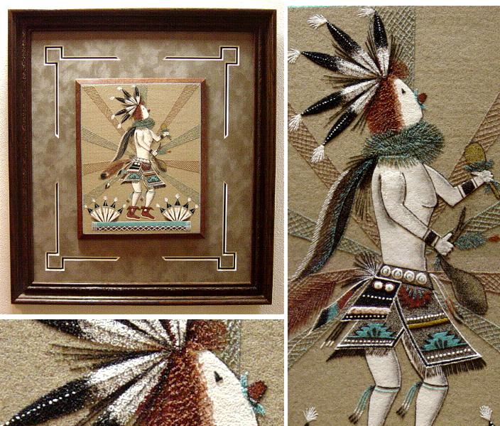 アメリカ先住民ナバホの砂絵