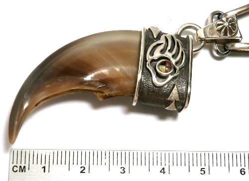 ベアクロウ クマの爪 ペンダント 堀江純 Jun Horie Sioux LAkota